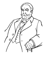 William Taft coloring page