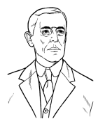 Woodrow Wilson coloring page