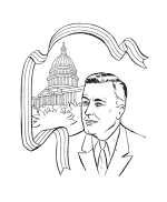 Franklin D Roosevelt coloring page