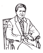 Jimmy Carter coloring page